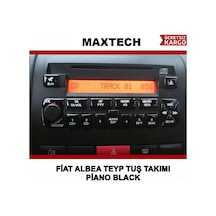 Fiat Albea Teyp Tuş Takımı Pianoblack Albea Tuş Takı.