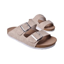 Kindep Fly Soft Çift Toka S902 Uniseks Terlik Bej Bej