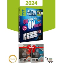 Altın Karma 2024 Tyt 10+1 Karma Deneme Çıkmış Sorulart Denemesi Hediyeli