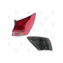 DEPO 215-19K1R-UE Stop Lambası Sağ- Duysuz - Nissan Qashqai 07-09