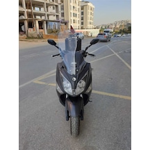 Motocam Sym Joymax 250 İ Ön Cam 2013-2016 Model 75cm Şeffaf Renkli 4mm Uzun