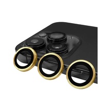 Apple İphone 14 Pro Raze Metal Kamera Lens - Gold Altın