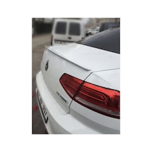 Volkswagen Passat B8 Beyaz Arka Spoiler Bagaj Üstü Spoiler Boyalı Beyaz