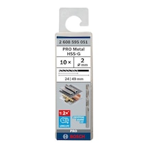 Hss-g Metal Matkap Ucu 2 49 Mm 10lu