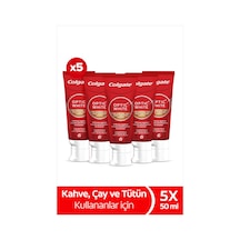 Colgate Optıc Whıte Kahve, Çay Ve Tütün Kullananlar İçin Diş Macunu 50ml X5 Adet