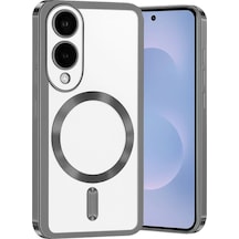 Samsung Galaxy S25 Edge Kross Magneticsafe Kapak - Titan Gri