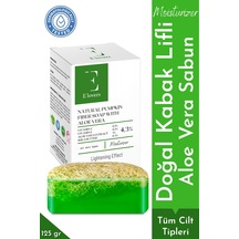 E'lovers Doğal Kabak Lifli Aloe Vera Sabun 125 G