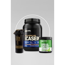 Casein Gs Rev Çikolata Aromalı 924g 28 Servis-optimum Nutrition Amino Energy Limon & Lime 270g 30 Servis 2'li Set Çikolata