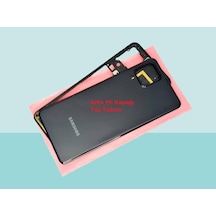 Samsung Galaxy A22 A225 4g Uyumlu Full Kasa Arka Kapak Batarya Kapağı - Siyah Çok Renkli