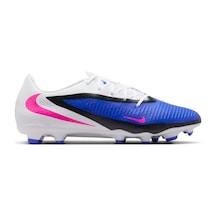 Nike Phantom 6 Low Academy Fg/mg Erkek Futbol Krampon Mavi/beyaz