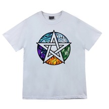 Pentagram Baskılı T-Shirt