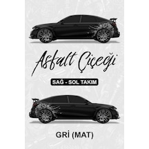 Asfalt Çiçeği Kaplama Sticker Grimat - 852822446