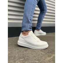 Jy151 Boost Bağcıklı Cilt Erkek Günlük Sneaker Ayakkabı Cbt - Beyaz Beyaz Jy151 Boost Bağcıklı Cilt Erkek Günlük Sneaker Ayakkabı Cbt - Beyaz Beyaz