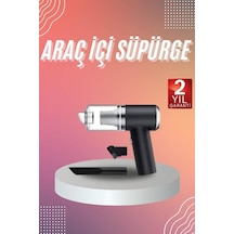 Hnrlıshp Araç İçi Süpürge Kablosuz Şarjlı Elektrikli Süpürge Elde Taşınabilir 1