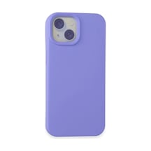 Apple iPhone Uyumlu 15 Kılıf Nano İçi Kadife Silikon - Lila Bz8683140614577