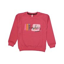 Kız Çocuk Art Baskılı Sweatshirt Bgl-st03637 001