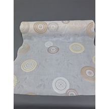 Pvc Küpür Dantel Raf Ve Dolap Örtüsü Runner Kahverenği Kpr121k 50 X 100