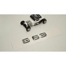 G63 Bagaj Krom Metal 3m 3d Yazı Logo Uyumlu