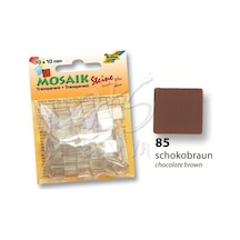 Folia Transparan Mozaik 10X10 Mm 190 Adet Kahverengi 57285