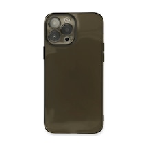 Apple İphone 13 Pro Kılıf Fly Lens Silikon - Siyah 0.2M-Çok Renkli