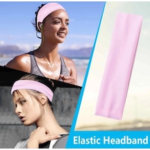 Okavango Kadın Pembe Ultra Esnek Pamuklu Saç Bandı Çok Renkli