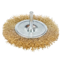 Pimli Daire Fırça 100 10mm Sarı Telli Era10072 Eratool 5 Adet