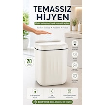 20 Litre Büyük Çöp Kovası Sensörlü Hareket Algılayan