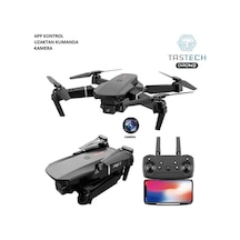 720p Kameralı Drone E88 Katlanabilir Uzaktan Kumandalı App Destekli Quadcopter
