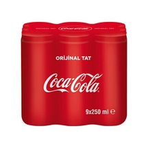 Coca Cola Kola 9x250 Ml 5 Adet