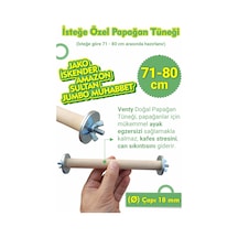 Vixpet Papağan Tüneği 71-80 CM Çapı 18 MM İsteğe Özel Jako Sultan Monk Muhabbet Senegal