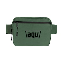 Agv Text Logo Yeşil Bel Çantası