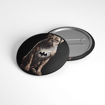 Bulldog - 58mm Rozet - No.07 Çok Renkli