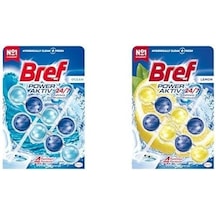 Wc Seti Power Aktiv Okyanus Kokulu 2'li 1 X 2 Adet, Okyanus 2 X1 + Power Aktiv Limon Duo Pack 2'li 1 X 2 Adet, Limon 2, İkili X1