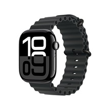 Watch 10 46mm Uyumlu Nvth Krd-75 Silikon Kordon-mat Siyah