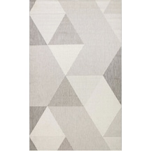 Mono 03 Grey Kaymaz Tabanlı Kilim