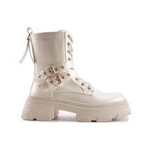 U.s. Polo Assn. Asso 4pr Bej Kadın Rock Bot Bej