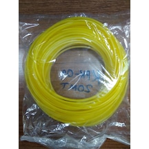 Contacall Bıçak Ağzı Testere Fitili Pano Kenar Contası Pano Kapak Fitili Oksit Sarı 25 Metre