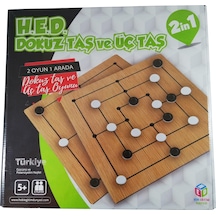 9 Taş / 3 Taş Akıl Ve Zeka Oyunu