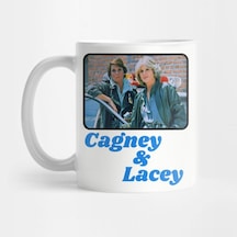 Cagney And Lacey Kupa Bardak Çok Renkli