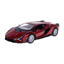 Kinsmart Die Cast Lamborghini Sian Fkp 37 Kırmızı 1/40 Model Araba