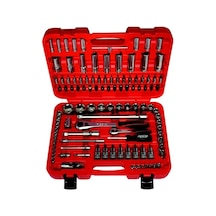 Rico Rc1011 Lokma Takımı Seti 1/2" 1/4" 6 Köşe 110 Parça Cr-v