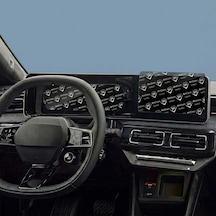 Renault Boreal Ekran Koruyucu Mat Dijital Gösterge Ve Multimedya Set