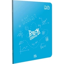 Gıpta Back Defter Tel Dikiş Plastik Kapak A4 80 Yaprak Kareli