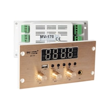 Powermaster Magicvoice Mv-170 Usb-bt-mic. Girişli 4x25w Müzik Kontrol Cihazı