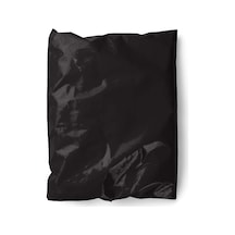 Cepsiz Siyah Kargo Poşeti 100 Adet 24 x 30 + 5 CM