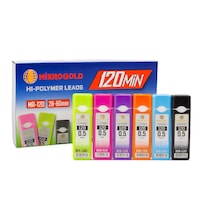 Mikro Gold Hı-polymer Leards Kalem Ucu 0.7 Mm 120'li 12'li Paket