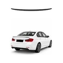 Bmw 3 F30-f80 2012-2018 Arası Uyumlu Araca Özel Bagaj Spoileri Piano Siyah 1 Parça