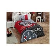 Ranforce Tek Kişilik Genç Nevresim Takımı Yarışçı Çok Renkli - 938049820 Çok Renkli