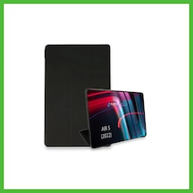 Vaveni Apple Uyumlu iPad Air 5 2022 Kılıf Tablet Smart Kılıf - Siyah Arz