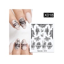 Su Transferli Nail Art Sticker X018 49831-18